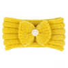 Kids Cute Bowknot Bunny Ears Wool Warm Headband