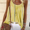 Women Fashion Casual Summer Gradient Color Loose Camisole