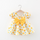 Toddlers Newborn Baby Fashion Girls Short Sleeve Heart Print Bowknot Cute Dress