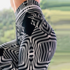 Fashion 3D Digital Print Slim Fit Sports Pants