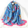 (Buy 1 Get 1) Women Fashion Tiny Flower Silky Satin Scarf