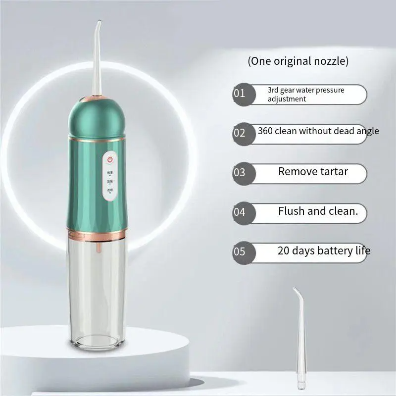 Household Portable Electric Artery Oral Dental Stain Cleaning Water Spray Dental Punch