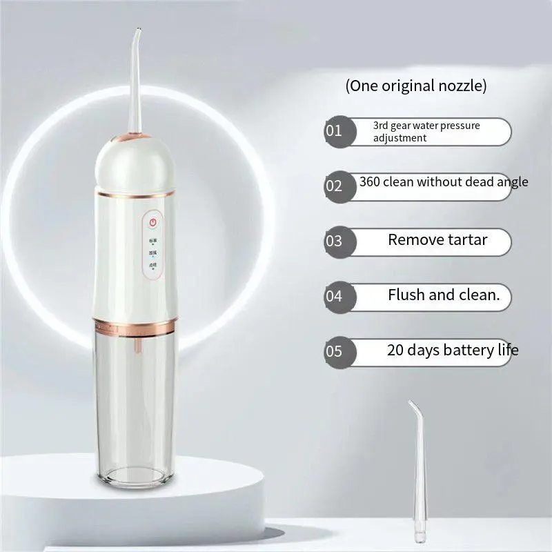 Household Portable Electric Artery Oral Dental Stain Cleaning Water Spray Dental Punch
