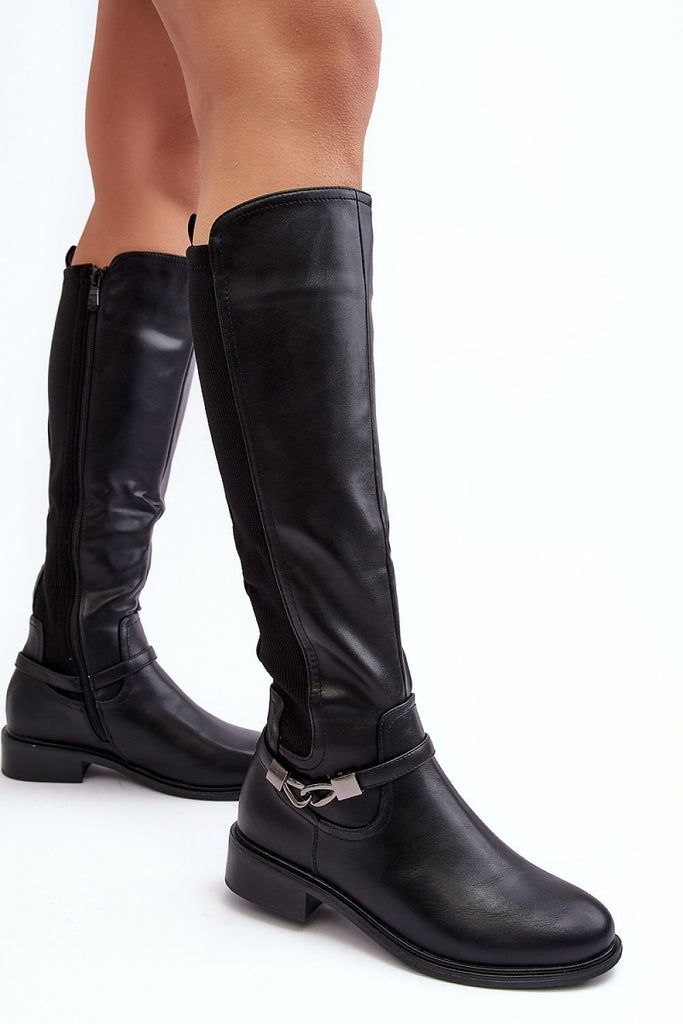 Thigh-Hight Boots Step in style