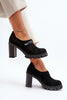 Heeled low shoes Step in style