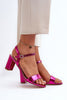 Heel sandals Step in style