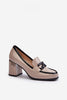 Heeled low shoes Step in style