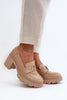 Heeled low shoes Step in style