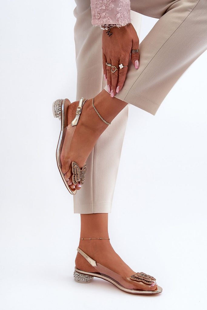 Heel sandals Step in style