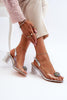 Heel sandals Step in style