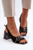 Heel sandals Step in style