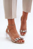 Heel sandals Step in style