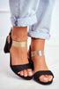 Heel sandals Step in style