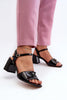 Heel sandals Step in style