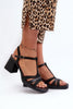 Heel sandals Step in style