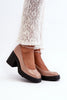 Heel pumps Step in style