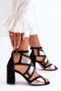 Heel sandals Step in style