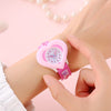 Fashion Heart-shaped Love 3d Cartoon Watch, FS
