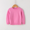 Kids Toddler Girls Boy Fashion Solid Long Sleeve Crewneck Sweater