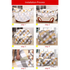 3-Seater 190-230cm Plaid Style Solid Color Elastic Sofa Cover