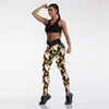 Women Halloween Fashion Cartoon Print Yoga Leggings