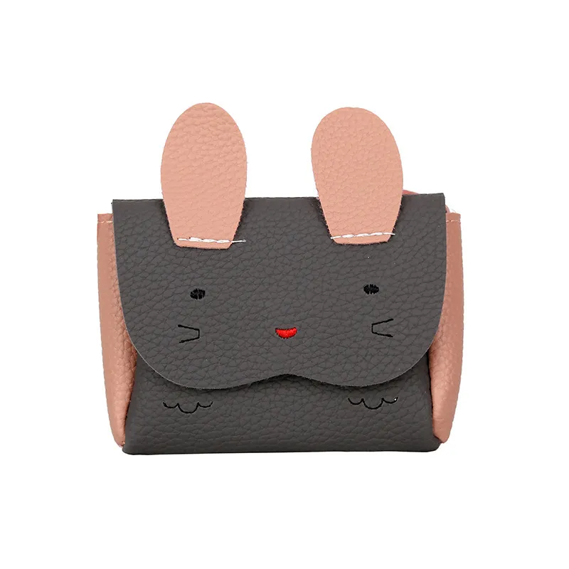 (Buy 1 Get 2) Kids Unisex Cute Casual Contrast Embroidered Bunny Mini Change Shoulder Crossbody Bag