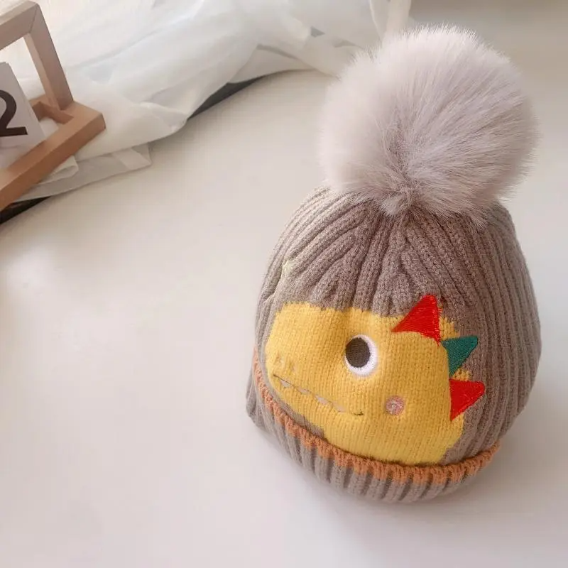 Kids Cute Cartoon Scarf Hat