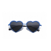 Girls Fashion Heart Shape Flower Decoration Sunglasses