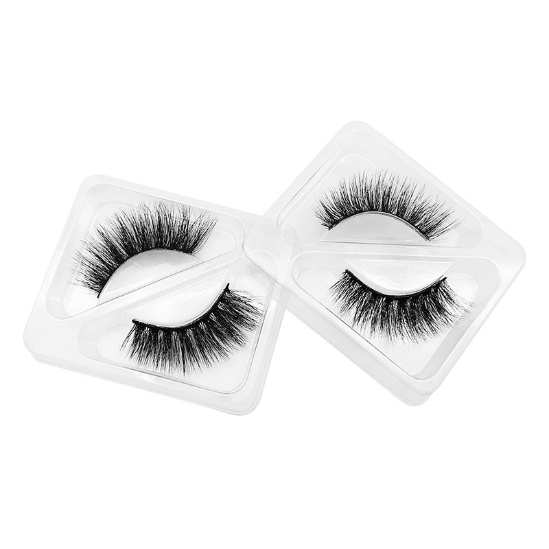 6pairs/Set Women 3D Multilayer Mink Hair Eyelashes