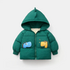 Kids Toddler Girls Fashion Cartoon Down Padded Short Jacket