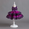 Kids Toddler Girls Casual Party Sequins Sleeveless Round Neck Mesh Tutu Princess Dress