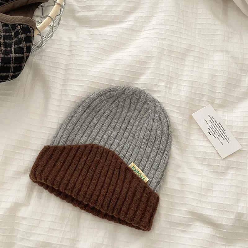 (Buy 1 Get 1)Kids Unisex Autumn Winter Cute Color Knitwear Hat