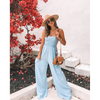 Women Sling Loose Casual Wide Leg Jumpsuit-1