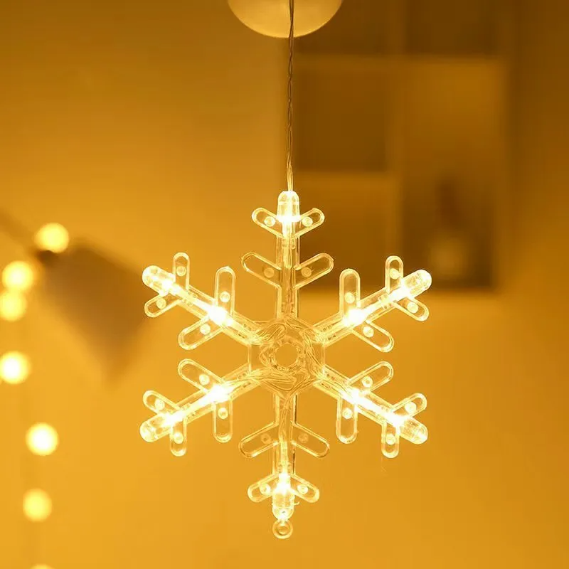 (Buy 1 Get 1) Christmas Led Decorative Light Window Suction Dish Lamp