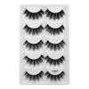 5pairs/Set Women 3D Multilayer Mink Hair Eyelashes