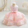 Kids Toddler Girls Casual Party Sequins Sleeveless Round Neck Mesh Tutu Princess Dress