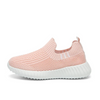 Kids Unisex Fashion Casual Colorblock Breathable Mesh Preppy Slip On Sneakers