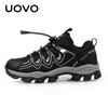 Kids Boys Fashion Casual Outdoor Colorblock Breathable Mesh Lace-Up Sneakers