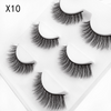 3pairs/Set Women 3D Multilayer Mink Hair Eyelashes