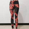 Women Sexy Tie Dye Print High Waisted Sport Pants