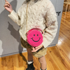 (Buy 1 Get 2) Cute Smiley Pattern Short Plush Crossbody Bag