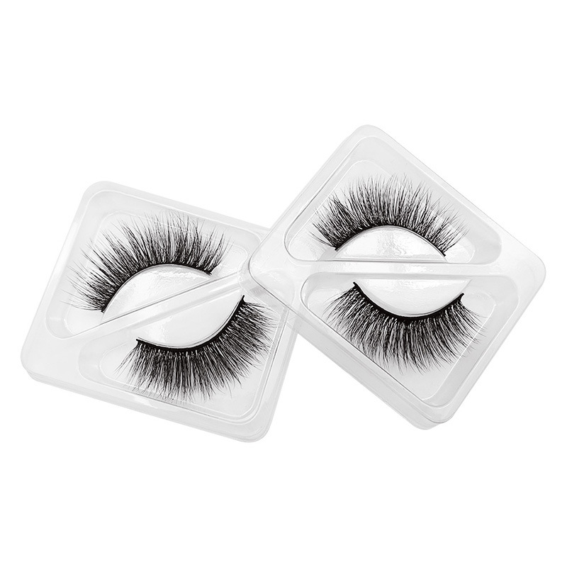 6pairs/Set Women 3D Multilayer Mink Hair Eyelashes