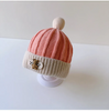 (Buy 1 Get 1) Kids Autumn And Winter Casual Cute Cartoon Big Eyes Knitwear Hat