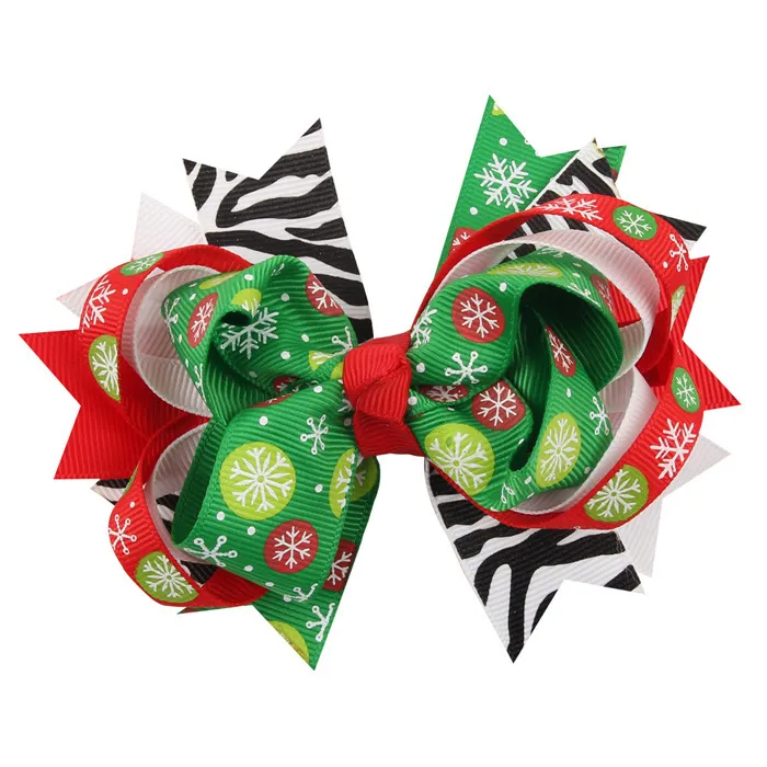 Kids Christmas Swallowtail Bow Tiara