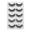 5pairs/Set Women 3D Multilayer Mink Hair Eyelashes