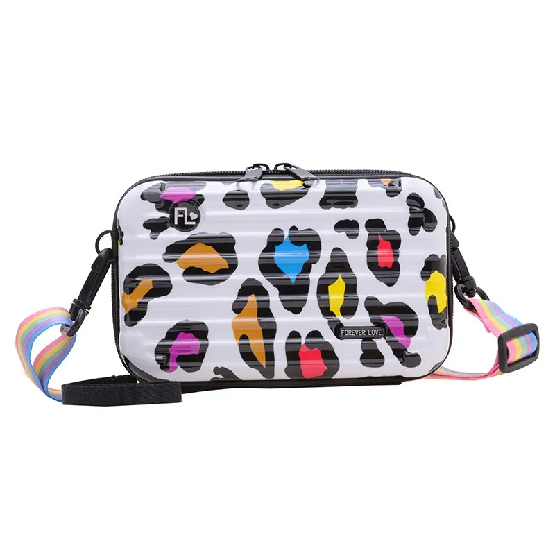 Kids Girls Fashion Holiday Cute Butterfly Camo Gradient Playd Mini Crossbody Bag