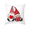 (Buy 1 Get 2) Cartoon Santa Claus Print Letter Pillowcase