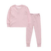 2 Pcs Set Children Solid Color Casual Sleepwear