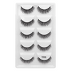 5pairs/Set Women 3D Multilayer Mink Hair Eyelashes