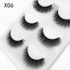 3pairs/Set Women 3D Multilayer Mink Hair Eyelashes